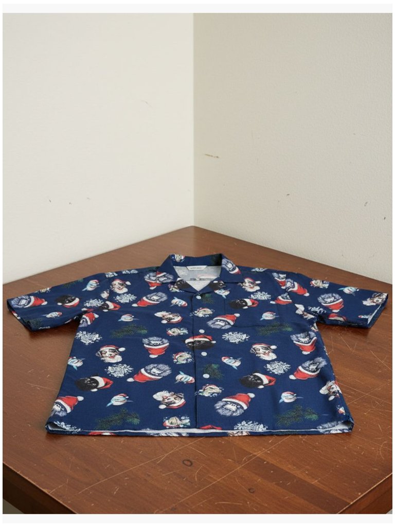 Men's Hawaiian Floral Button Down Shirt Lightweight Polyester Short Sleeve